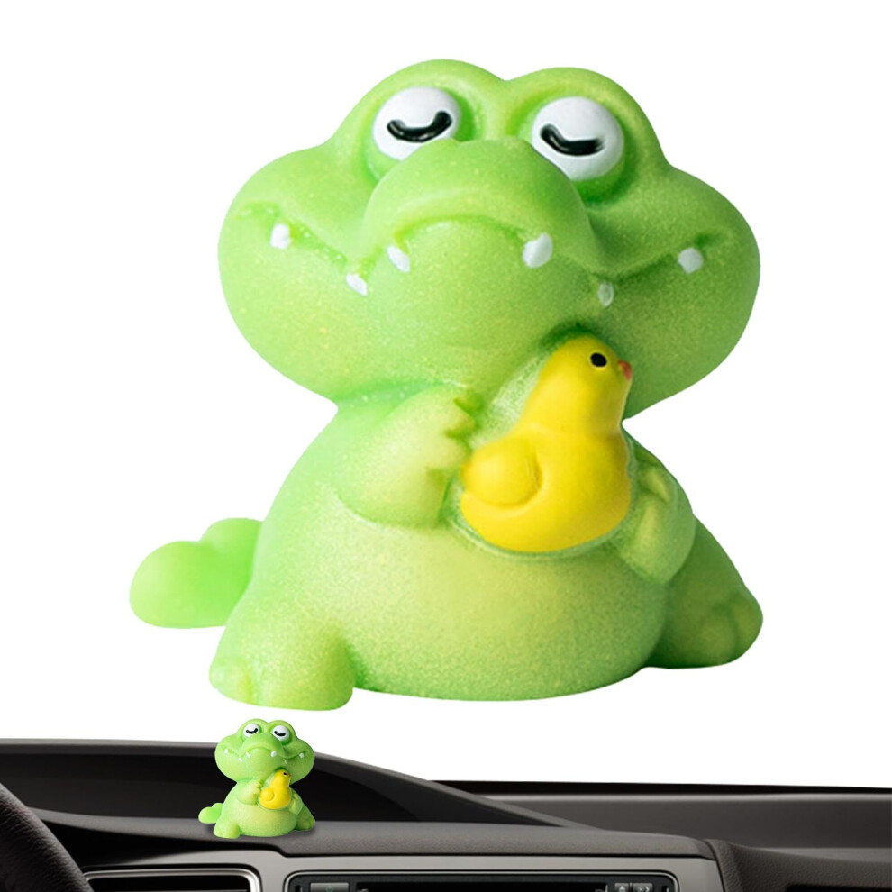 Crocodile Figures Cartoon Animals Figure For Dashboard, Car Interior Decoration 9365049743679