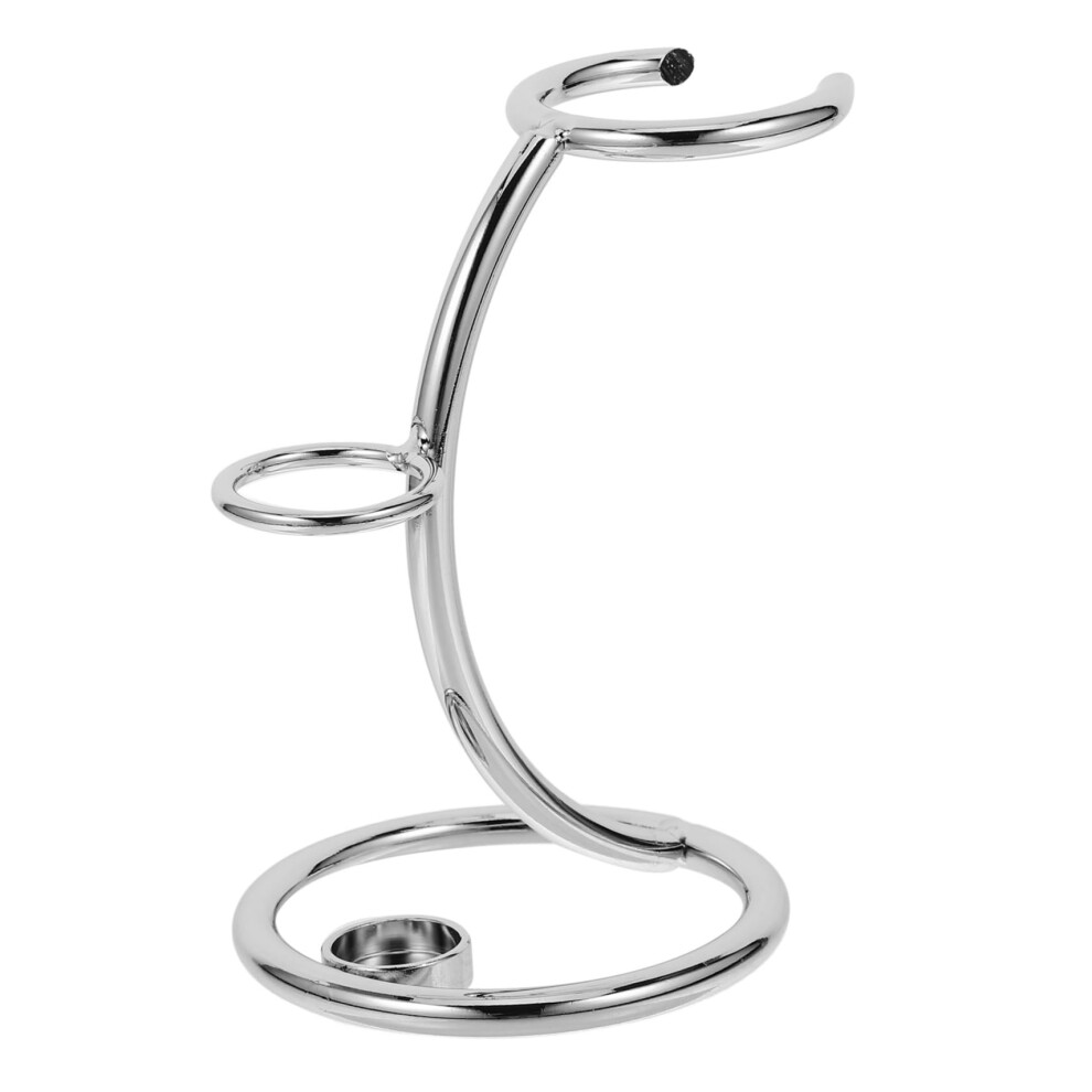 1 x Razor Rack with NonSlip Base Holder for Razor and Shaving Brush Stable Stand Design for Bathroom Improved