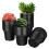 Plant Pots with Drainage  Breathable Round Containers for Root Control and Seed Germination 1