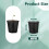 Plant Pots with Drainage  Breathable Round Containers for Root Control and Seed Germination 4