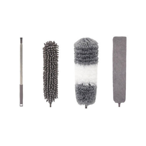 Ergonomische handgreep Stofborstel Comfortabele-vierdelige set