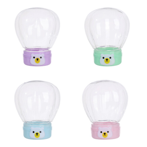 12Pcs Balloon Shape Plastic Gift Box Candy Holder-light blue 1