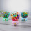 12 Stück Ballon-Form-Süßigkeitsbox, durchsichtiger-Licht P 6