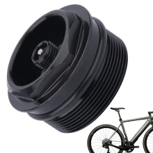 Bikes Fork Nut Aluminum Alloy Front Fork Air Chamber Cover Fork Air Valve Cap For Mountain Bikes And Road Bikes