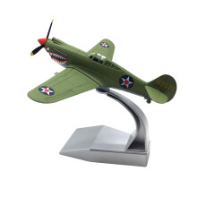 1:72 Alloy American P40 Fighter P40 Fighter Plane Model Aircraft Model Simulation Aviation Science Exhibition Model