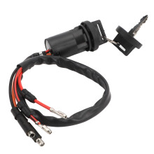 Interruttore di accensione a chiave di ricambio per Honda TRX300Fourtrax300FW 1988 1999 2000ATV con terminali a proiettile, impermeabile e