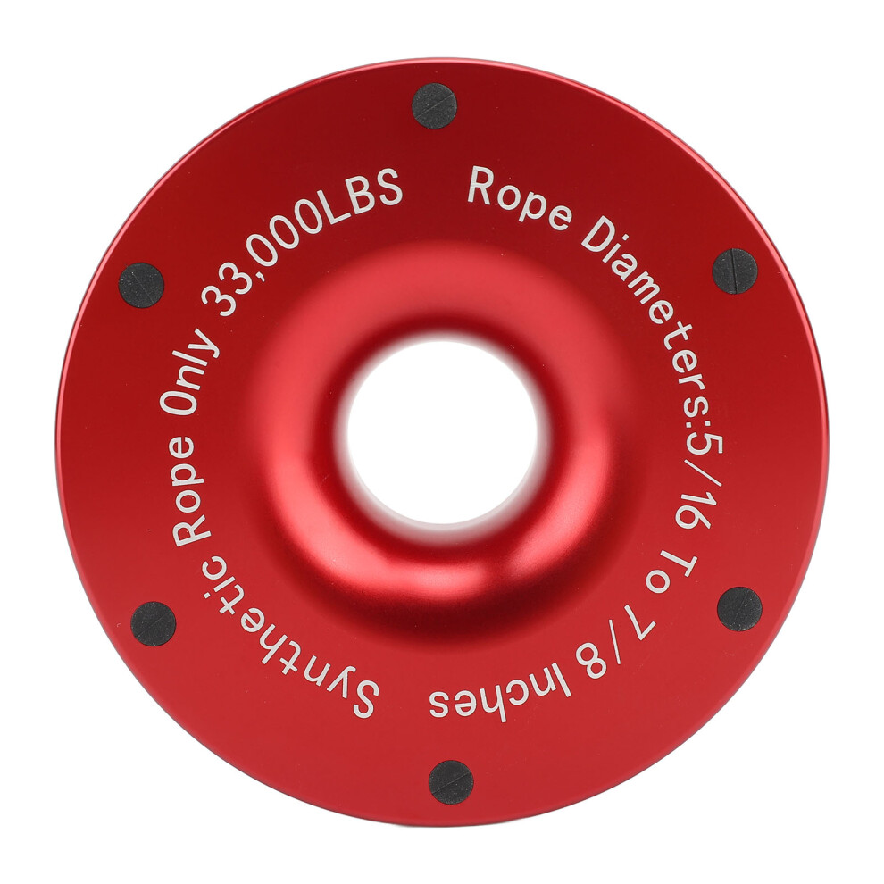 Synthetic Rope Recovery Ring High Breaking Strength Lightweight Corrosion Resistant Winch Snatch Easy To Carry Fits Soft Shackle And Off Road 4X4 9190834887098