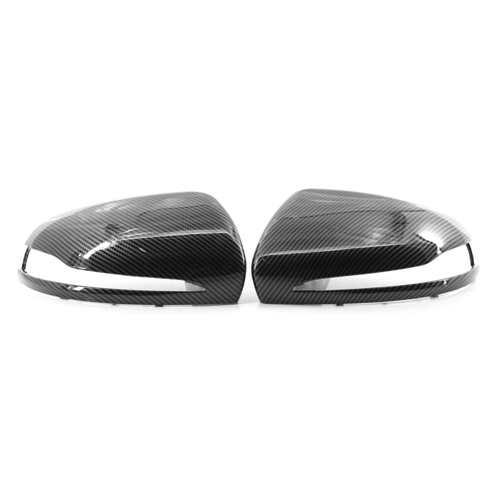 High-Quality Carbon Fiber Look Rearview Mirror Caps For Mercedes Benz Models Stylish Design Weather Proof Never Fade Dur Mat Sporty Appearance 9190834581989