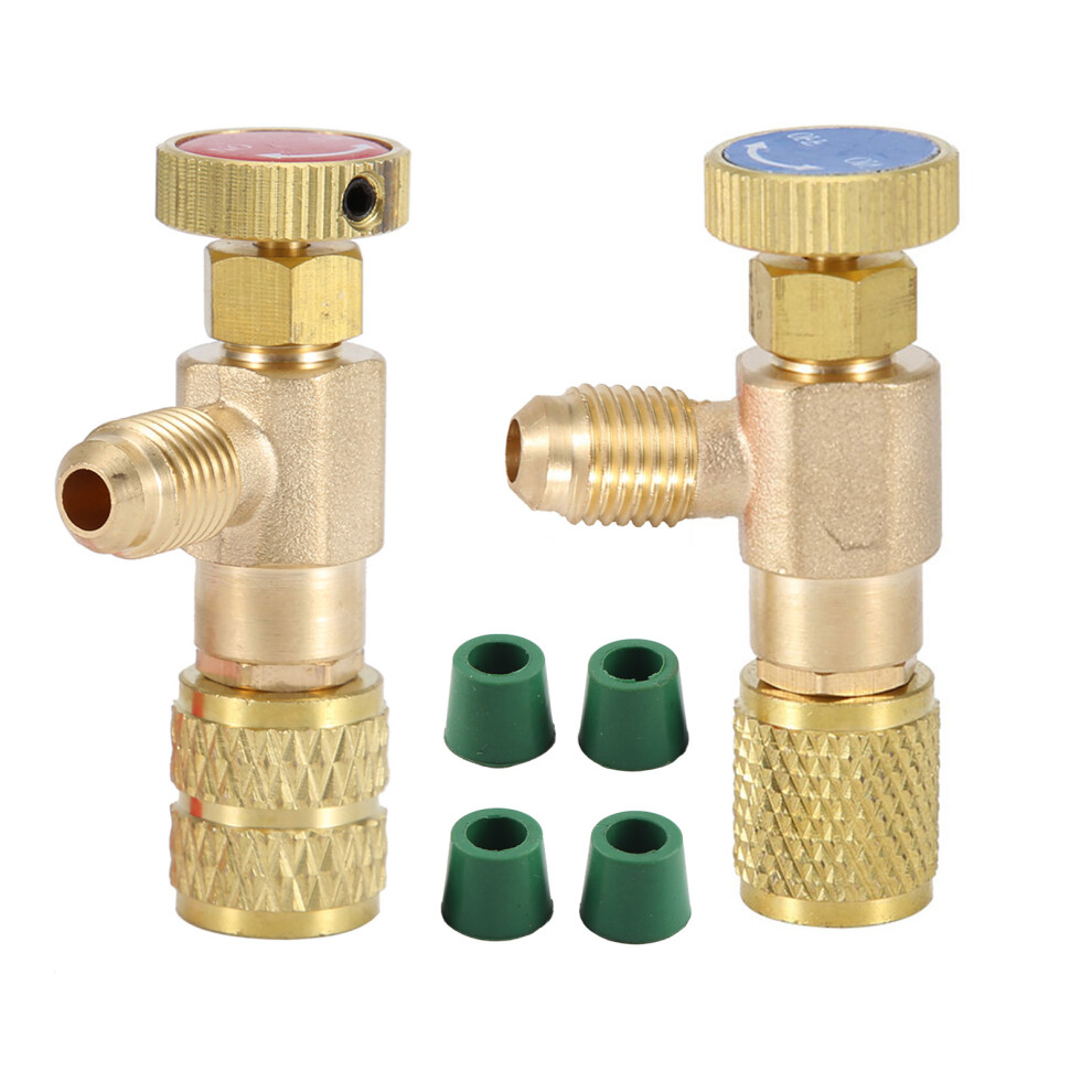 Refrigerant Control Valve, Precision Refrigeration Adapter Ensures Air Conditioning System Safety, Copper Flow Control Valve For Reliable Refrigerant 9358999905426