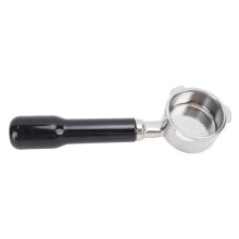 Porte-filtre professionnel sans fond pour baristas à domicile, conception détachable avec configuration 3 oreilles de 51 mm, expérience