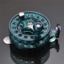 Fly Fishing Reel Eder 446958 Ice Fishing Horizontal Plastic Reel For Winter Rod Hand Rod Accessories