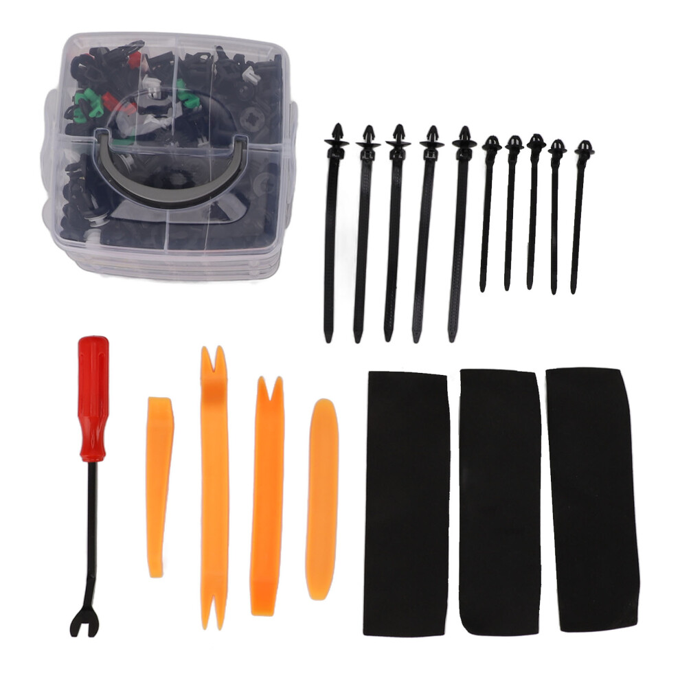 925Pcs Car Body Retainer Clips Plastic Universal Fix Rivets Fasteners 4161381393559