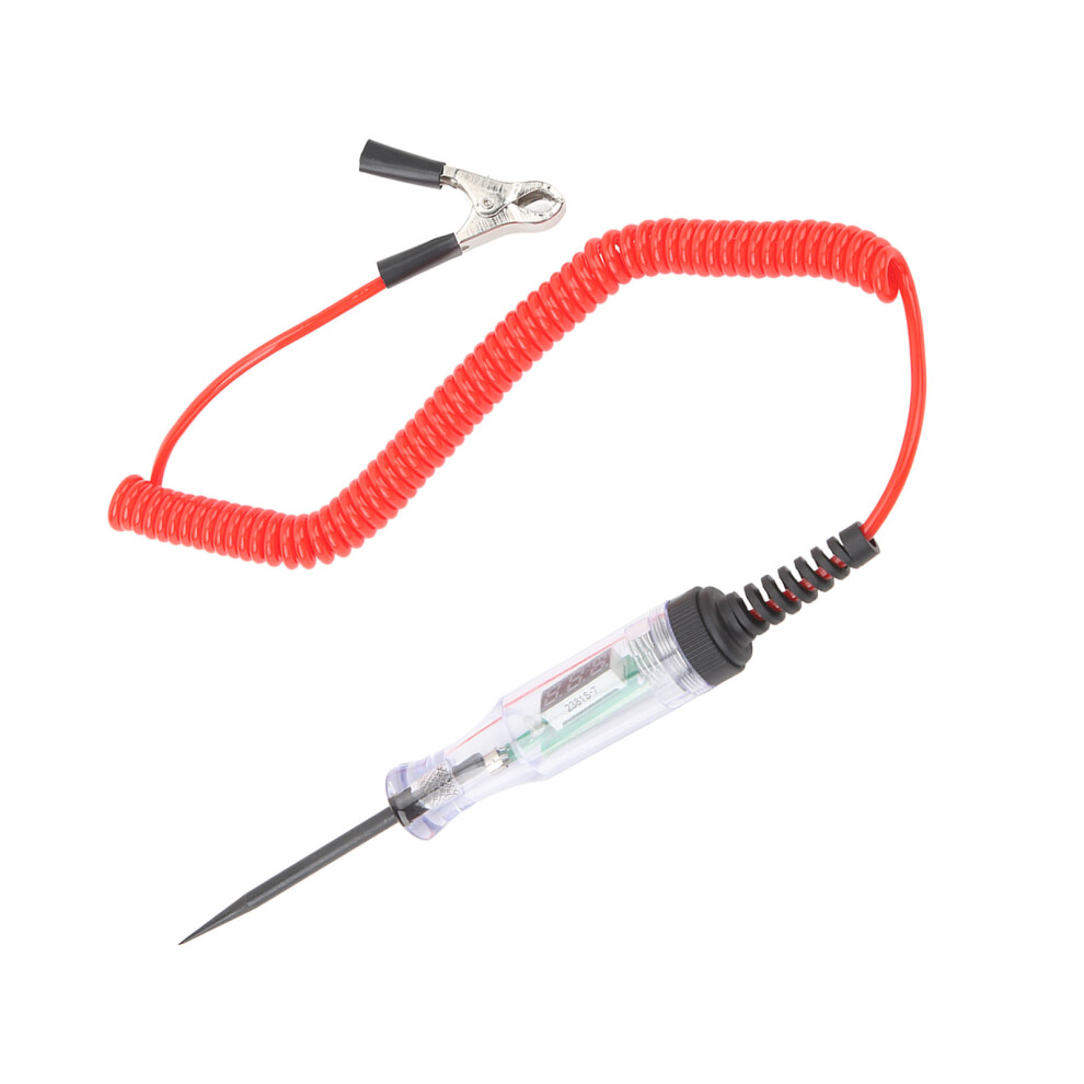 Auto Bidirectional Voltage Tester With Polarity Indication Digital Led Display Voltmeter Integrated Probe Protection Cover Automotive Circuit Tester 9190834879871