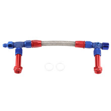 Kit di tubi del carburante a doppio ingresso per carburatore Holley 4150. Tappetino di alta qualità, alluminio ad alta densità, leggero, tubo