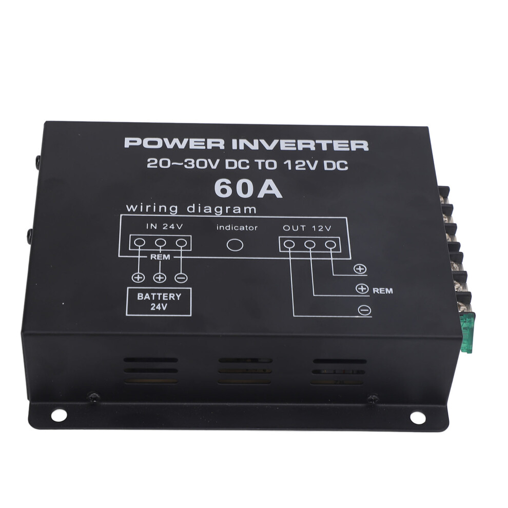 Efficient 60A 24V To 12V Voltage Reducer For Cars Trucks Rvs Suvs & Buses 8131381210107