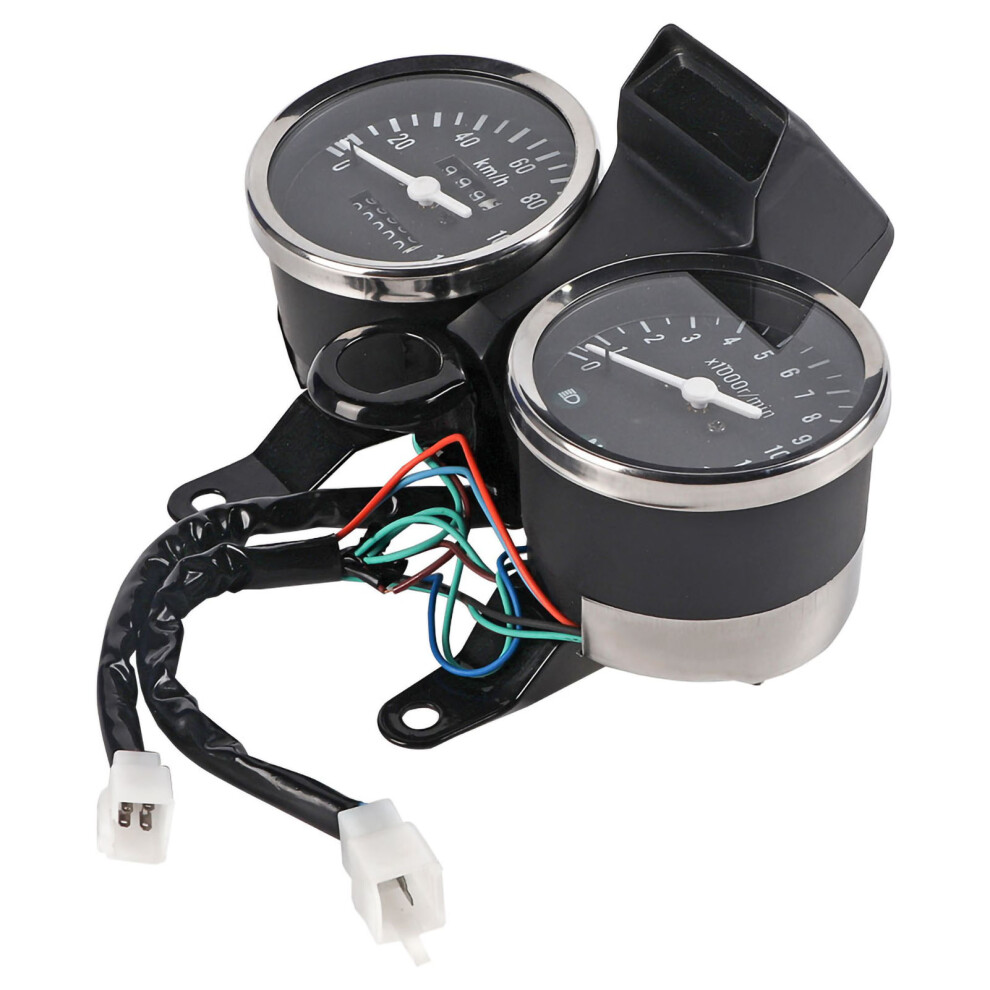 Digital Motorcycle Instrument Cluster Speedometer Odometer Tachometer Fit Gn125 Led Display Precisely Display Enhance Performance Improve Riding 9190834461243
