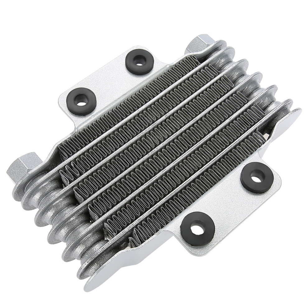 Engine Oil Cooler Cooling Radiator System, Universal Motorcycle Cooler Accessory Reduces Engine Load And Increases Power With Stable Quality Fast 9437117547172