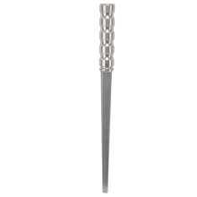 Sonda uretral masculina em aço inoxidável, resistente à ferrugem, com formato ergonômico e embalagem discreta. Superfície lisa, hipoalergênica