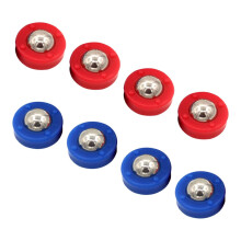 Shuffleboard Accessories with Sliding Balls for Table Games, 8 Pieces