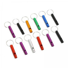 2x12 Survival Whistles, Outdoor Whistles, Aluminum Alloy, Portable Dog Training Whistles, Signal Whistles for Outdoor Sports