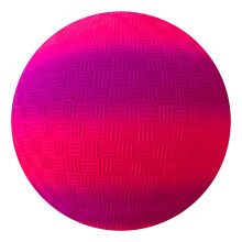 Rainbow PVC Soft Ball for Kids, Juicy and Bouncy Ball as Children's Gift (8.5 Inches), Rose Red