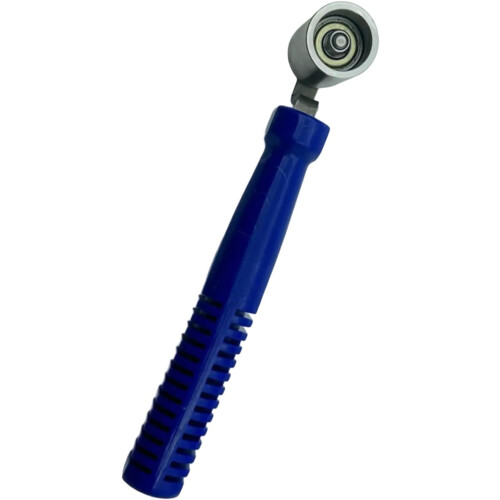 Stainless steel wallpaper seam roller, edge seam roller, flat press roller, smoothing tool, construction tool, durable 1