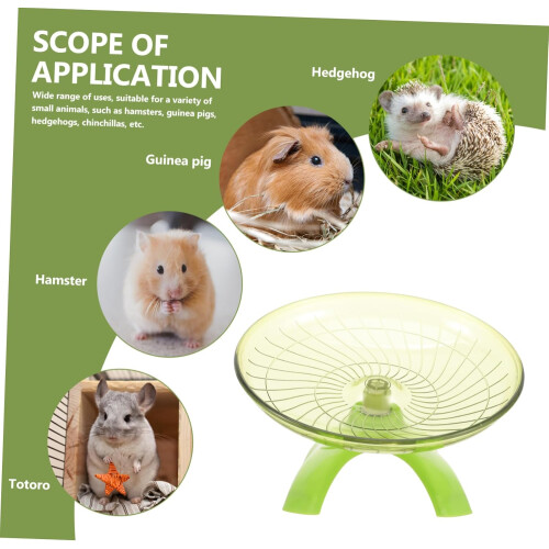 Silent Running Wheel for Small Pets, Quiet Exercise Wheel for Hamsters 1