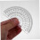 Essential Triangle Ruler Protractor Set 6Piece Ruler Set for Students Geometric Triangle Ruler Plastic Angle Measurer 2