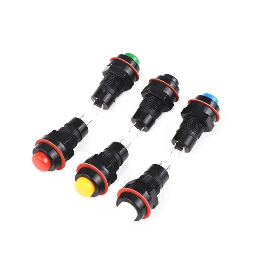 Selfreset Push Button Switch 10Mm Diameter 6 Pieces Momentary Beige 9426802254655