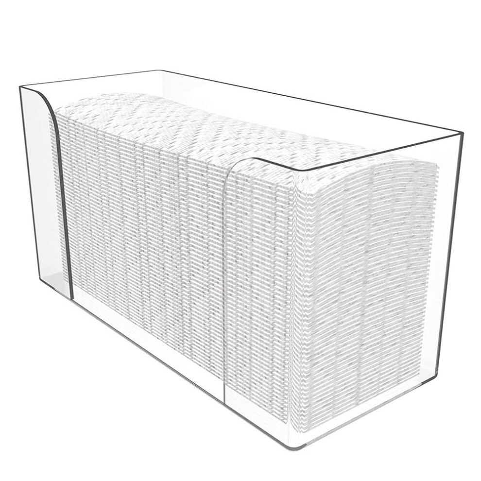 Clear Countertop Paper Towel Dispenser For Zfold Cfold Multifold Towels With Easy Access 9412369021137