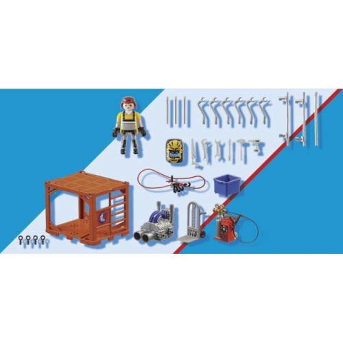 PLAYMOBIL Playmobil Multicolour Container Manufacturer Playset 1