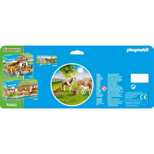 PLAYMOBIL play set Country Ponies with foals junior 6-piece 2