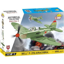COBI Historisk Samling WWII Bell P-39Q AIRACOBRA Flygplan