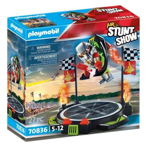 PLAYMOBIL Playmobil Luftakrobatik Show Stuntman med Jetpack