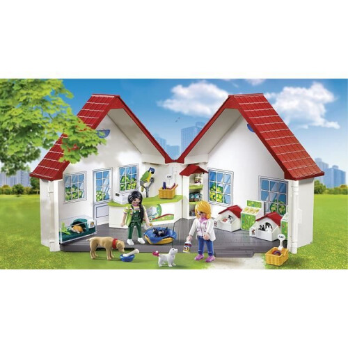 PLAYMOBIL PLAYMOBIL Take Along Pet Store Playset