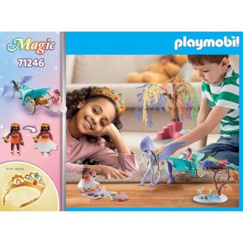 PLAYMOBIL Playmobil Picknick met Pegasus Koets 2