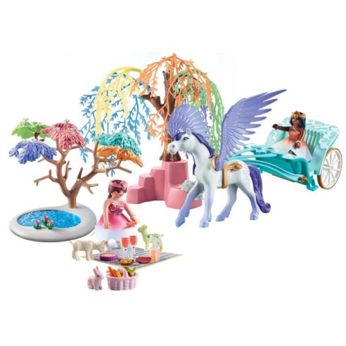 PLAYMOBIL Playmobil Picknick met Pegasus Koets 1