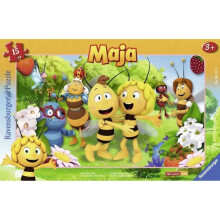 Frame Puzzle - RAVENSBURGER - Maya the Bee - 15 pieces - Humans and characters theme