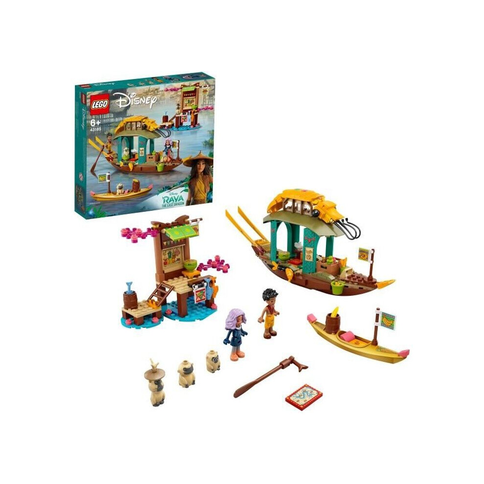 Lego Disney Raya And The Dragon Boun's Boat 43185