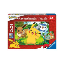 Børnepuslespil 2x24 Pokémon