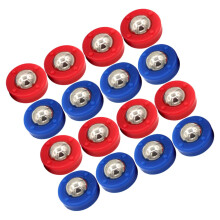 32Piece Shuffleboard Pucks Set Mini Curling Accessories Replacement Balls for Family and Club Games for Adults Versatile Play Options