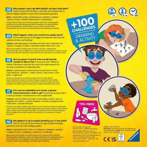 Ravensburger Upside Down Challenge Game - Jigsaw Puzzle 2