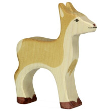 Figuriini - HOLZTIGER - 80090 - Käsinmaalattu puu - Mitat 15x2,8x15 cm - Sopii yli 3-vuotiaille lapsille