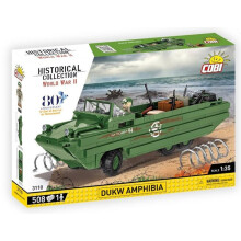COBI 3110 DUKW Amphibious Vehicle D-Day 80th 1:35 Brick Model 516pcs