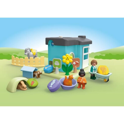 PLAYMOBIL PLAYMOBIL Junior 71690 Animal House 2
