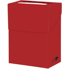 Ultra Pro ULP85298 Deck Box, Solid Red - Board Game