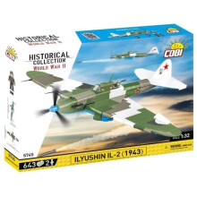 COBI 5745 Historical Collection WWII Ilyushin IL-2 1943 643 bricks