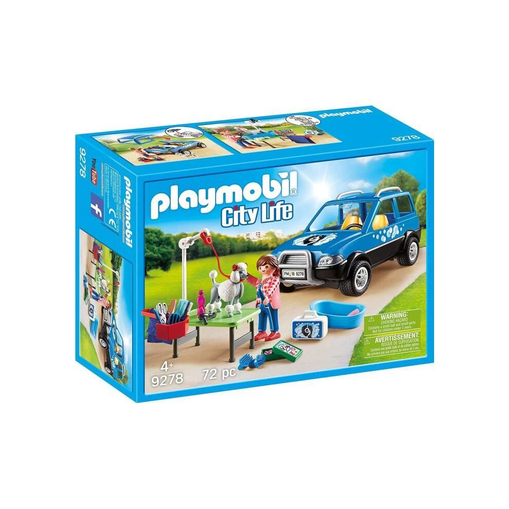 Playmobil 9278 City - Mobile Dog Salon
