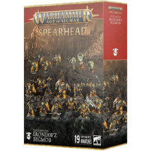 Games Workshop Warhammer AoS Spearhead: Orruk Warclans Ironjawz Bigmob 70-893 - Tabletop Miniatures Wargame
