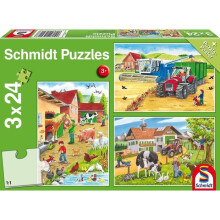 3 darabos Schmidt Farm kirakós készlet